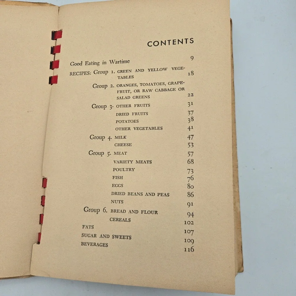 Vintage WWII The Wartime Cook Book Alice Bradley 1943 Guide to Wartime Cooking